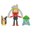 Pokemon Battle figuuri 3-Pack - Morpeko + Raboot + Bulbasaur