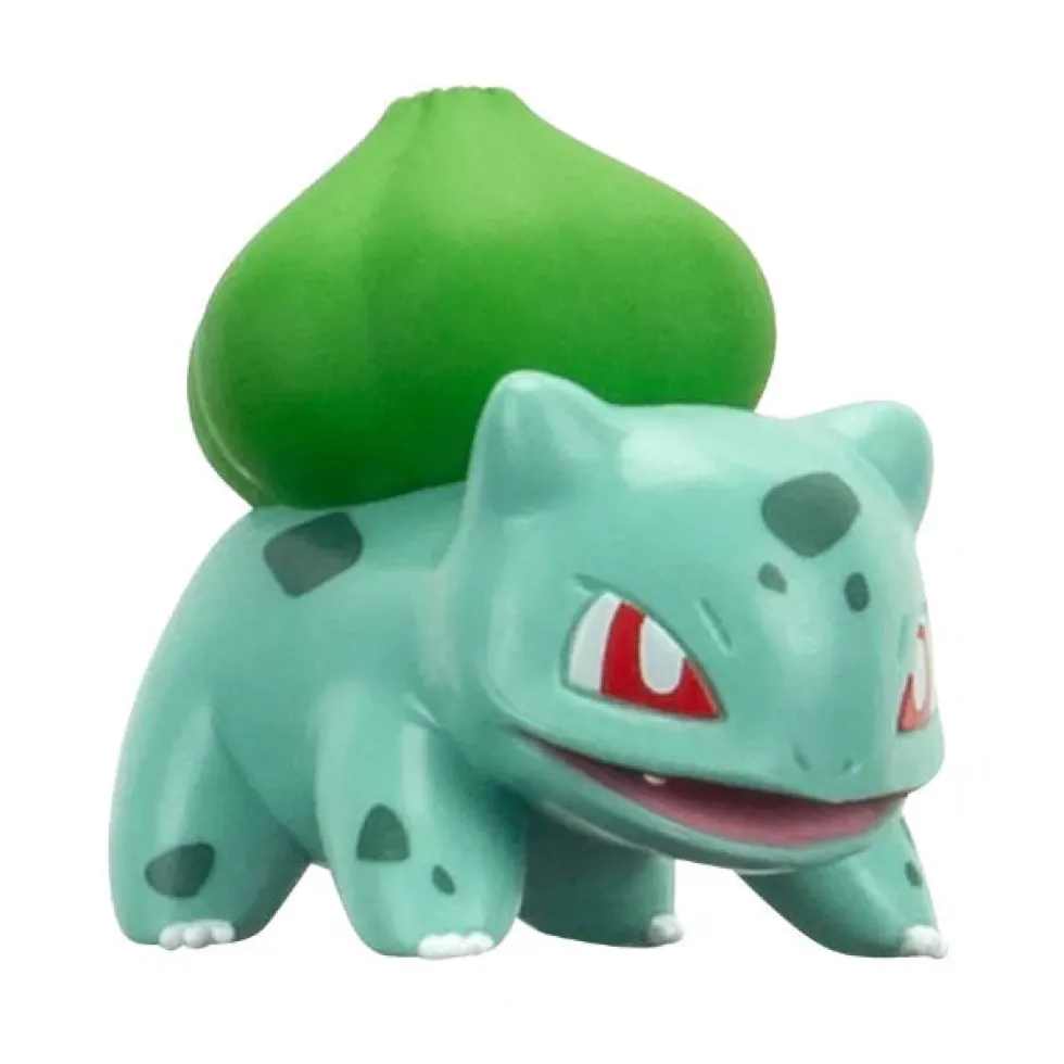 Pokemon Bulbasaur figuuri ja Clip 'n' go poke pallo