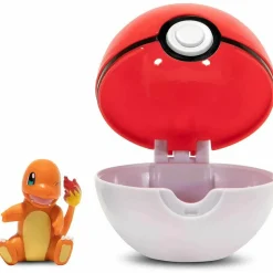 Pokemon Charmander figuuri ja Clip'n' Go - poke pallo
