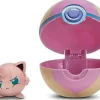 Pokemon Jigglypuff figuuri ja Clip'n' Go - heal pallo