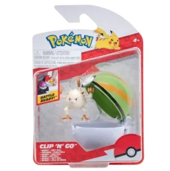 Pokemon Mankey figuuri ja Clip'n' Go - poke pallo