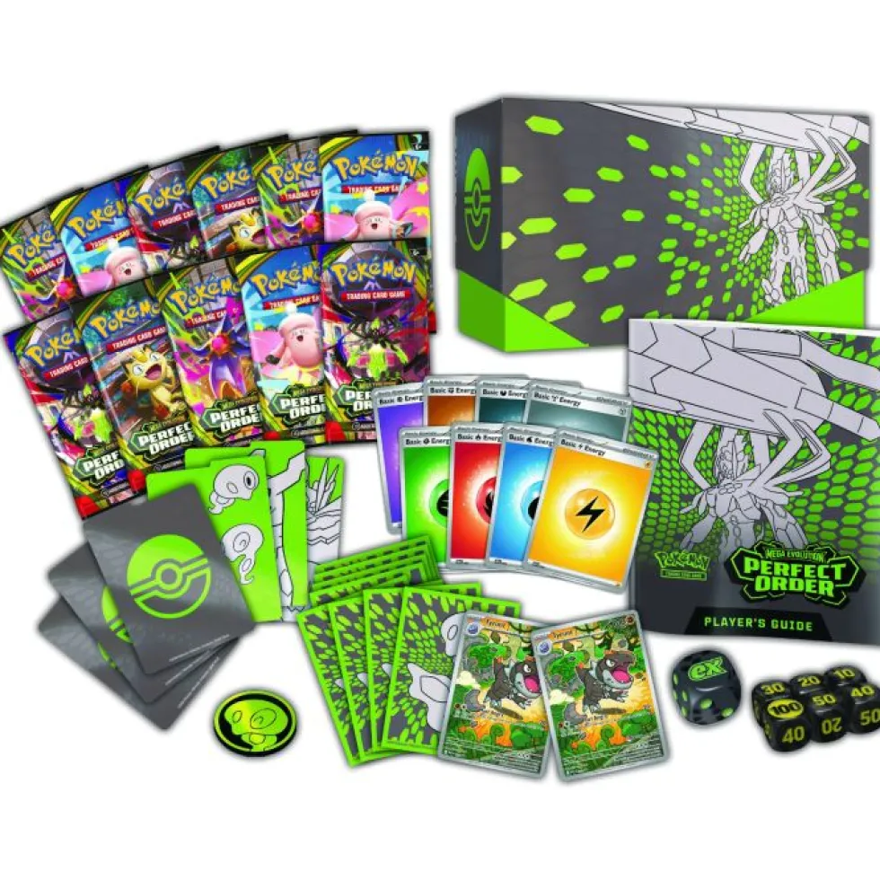 Pokemon Mega Evolution Elite Trainer Box ME03 Perfect Order