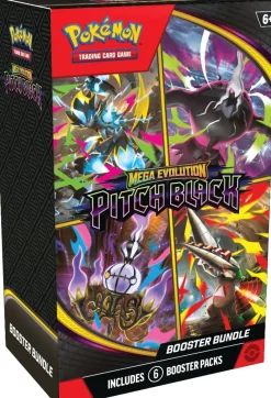 Pokemon Mega Evolution 05 Pitch Black Booster Bundle keräilykortti pakkaus