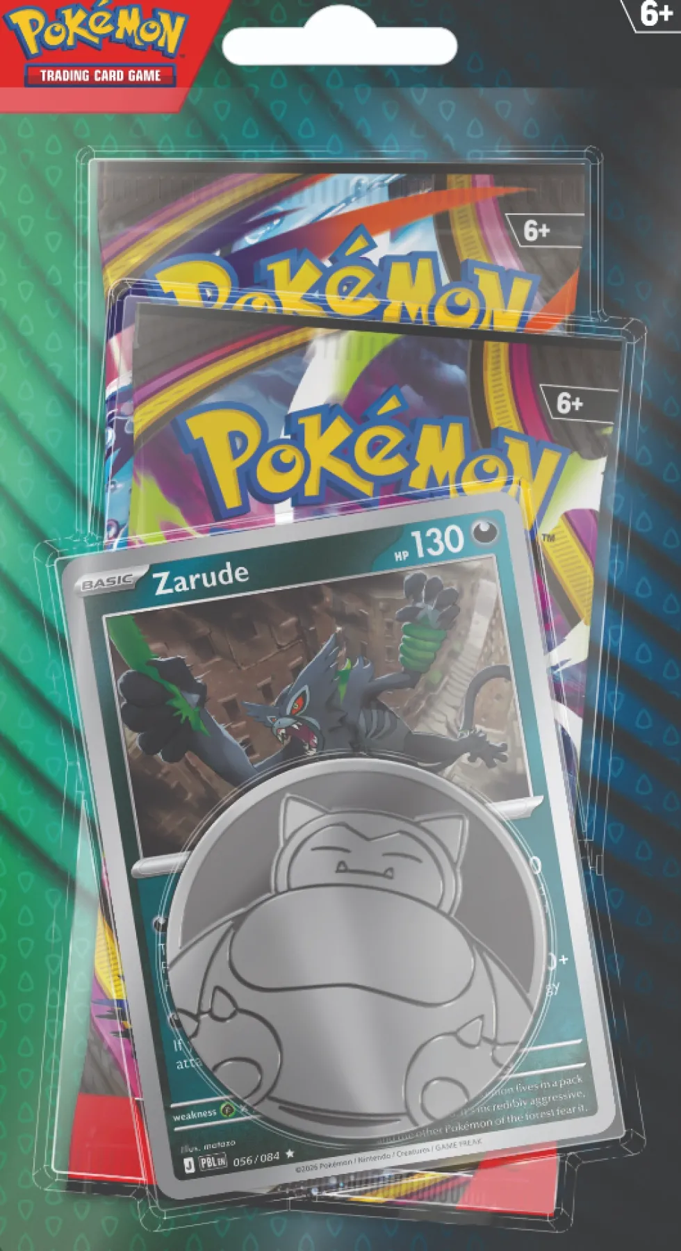 Pokemon Mega Evolution 05 Pitch Black Checklane Blister