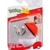 Pokemon Minccino figuuri ja Clip'n' Go - poke pallo