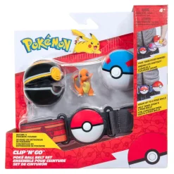 Pokemon Poké Ball Clip 'n' Go leikkisetti vyöllä - Charmander