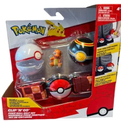 Pokemon Poké Ball Clip 'n' Go leikkisetti vyöllä - Charmander