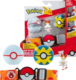Pokemon Poké Ball Clip 'n' Go Scorbunny -vyösetti