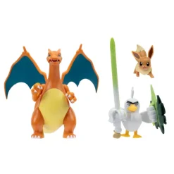 Pokemon Special edition figuuri 3-Pack - Charizard, Eevee ja Sirfetch'd