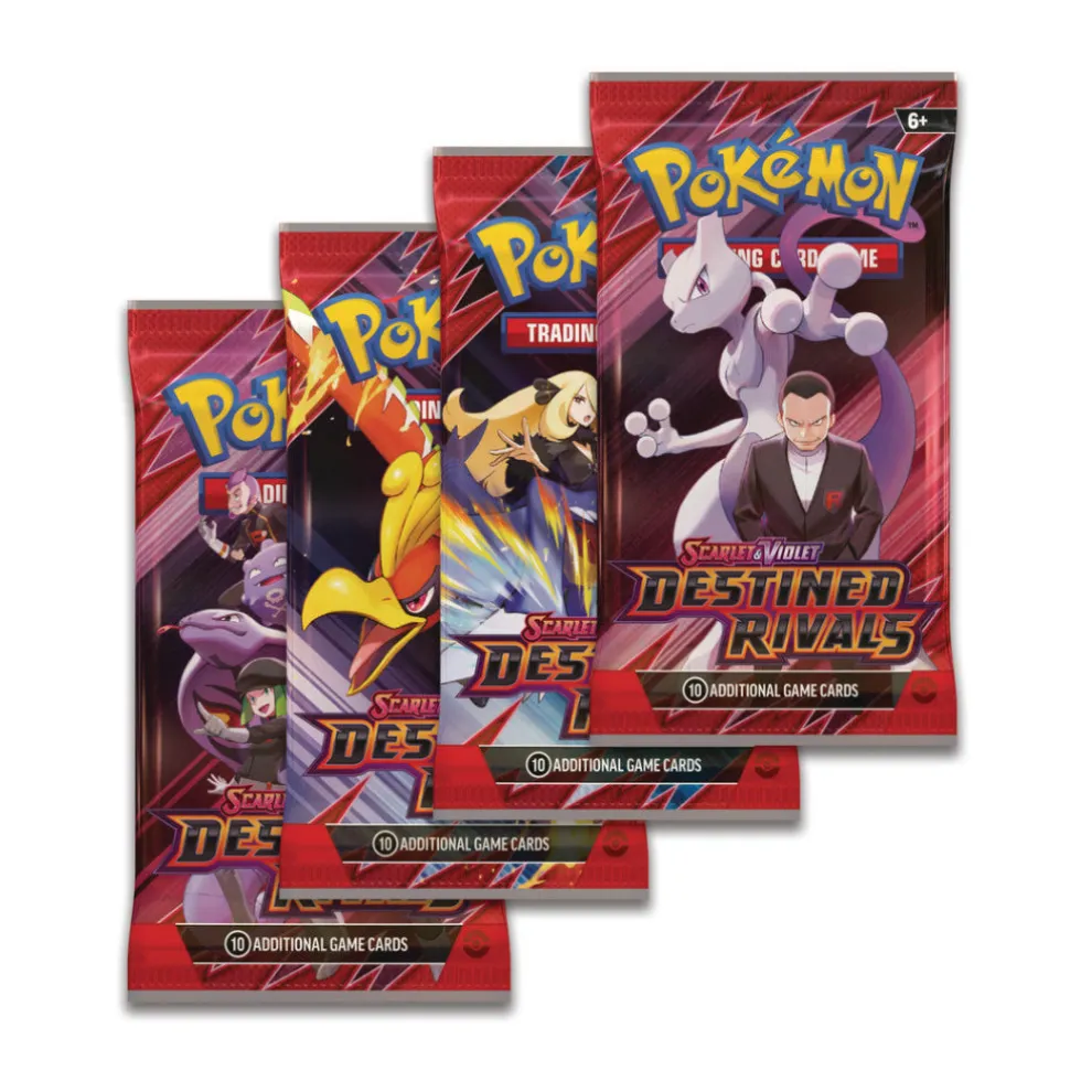 Pokemon SV10: Destined Rivals Booster kortti pakkaus