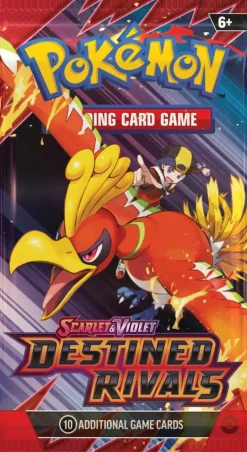 Pokemon SV10: Destined Rivals Booster kortti pakkaus