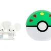 Pokemon Tandemaus figuuri ja Clip'n' Go - poke pallo