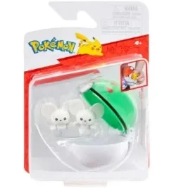 Pokemon Tandemaus figuuri ja Clip'n' Go - poke pallo