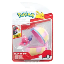 Pokemon Tinkatink figuuri ja Clip'n' Go - poke pallo