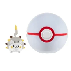 Pokemon Togedemaru figuuri ja Clip'n' Go - poke pallo