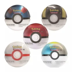 Pokémon Tin Pokeball reprint -keräilykortti pakkaus - lajitelma