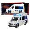 Poliisi paketti auto valoilla ja äänillä 22cm