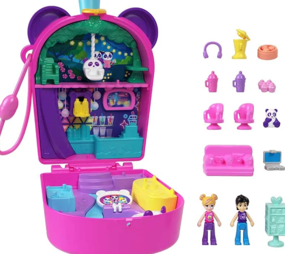 Polly Pocket Bubble Tea Panda -leikkisetti