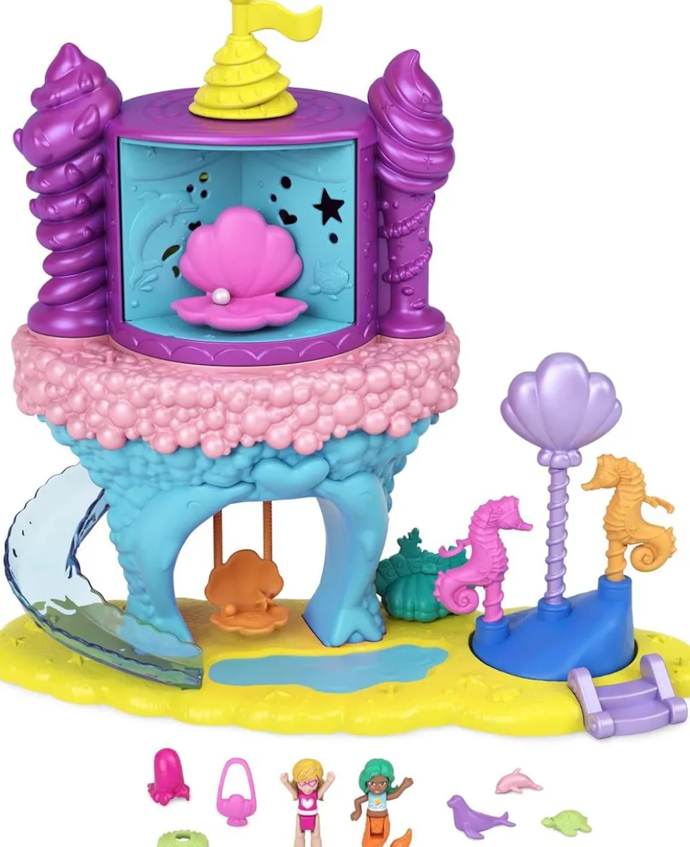 Polly Pocket Rainbow Funland huvipuisto -leikkisetti