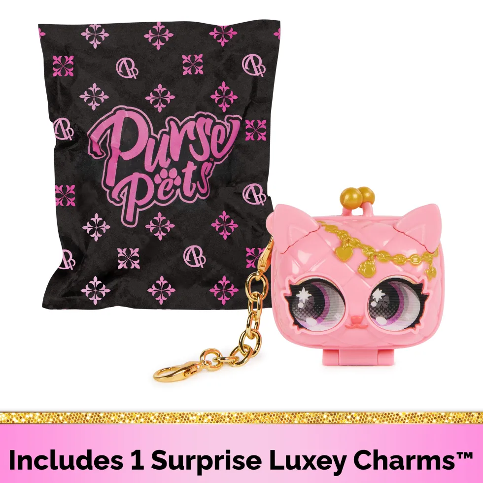 Purse Pets Luxey Charms, Night & Day Divas yllätys mini laukku