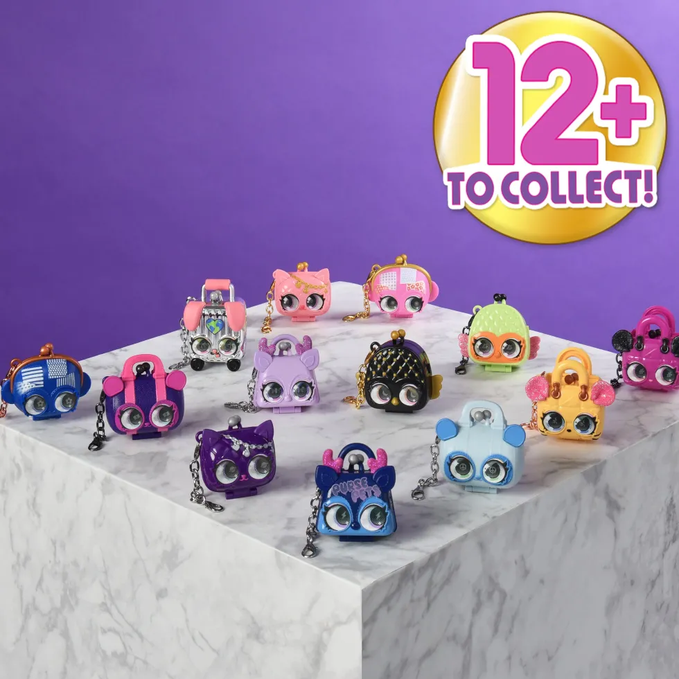 Purse Pets Luxey Charms, Night & Day Divas yllätys mini laukku