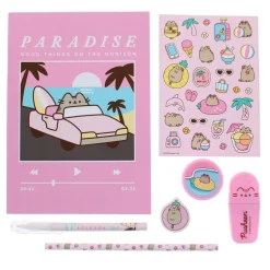 Pusheen 8-osainen Kirjoitusväline setti