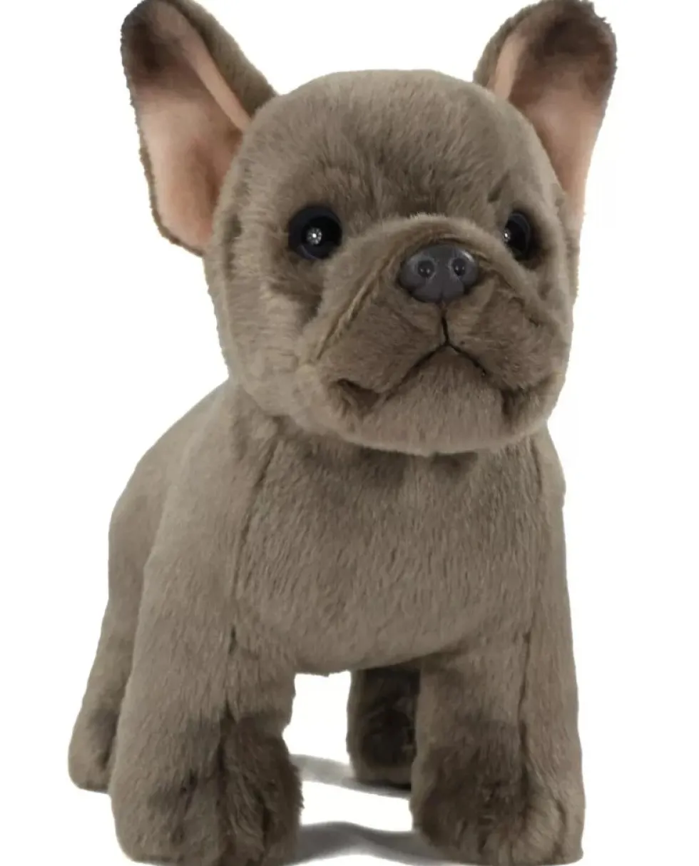 Ranskan Bulldog koira pehmolelu 26cm