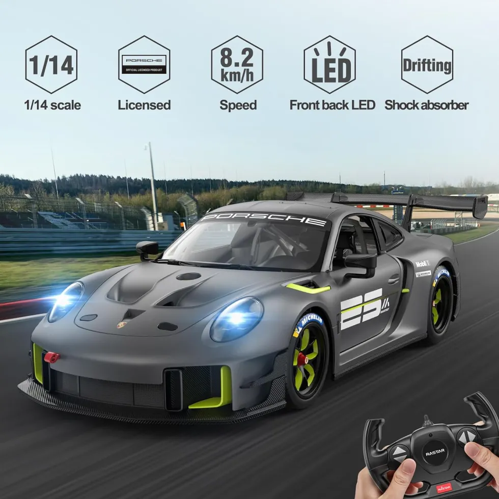 RASTAR Porsche 911 GT2 RS Clubsport 25 -kauko-ohjattava auto