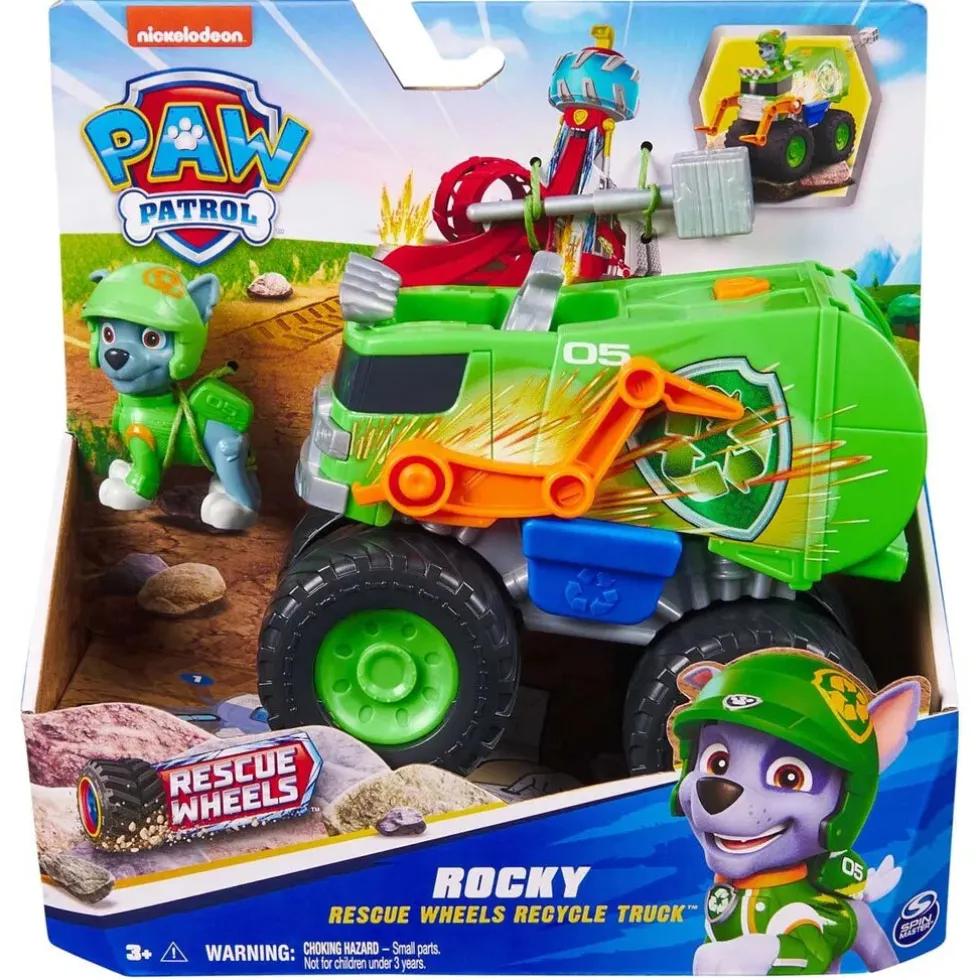 Ryhmä Hau Rescue Wheels Themed Vehicles - Rekku ja Monsteriauto