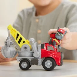 Ryhmä Hau Rubble & Crew Charger hahmo ja nosturi ajoneuvo