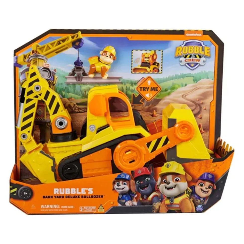 Ryhmä Hau Rubble & Crew Deluxe Rolle ja kaivuri ajoneuvo