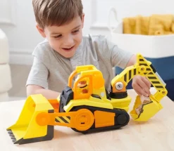 Ryhmä Hau Rubble & Crew Deluxe Rolle ja kaivuri ajoneuvo