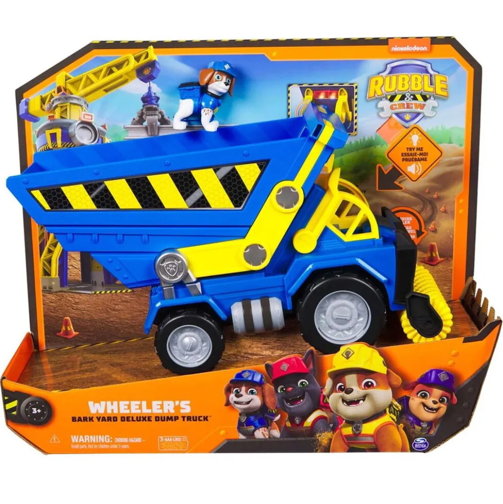 Ryhmä Hau Rubble & Crew Deluxe Wheeler hahmo ja ajoneuvo