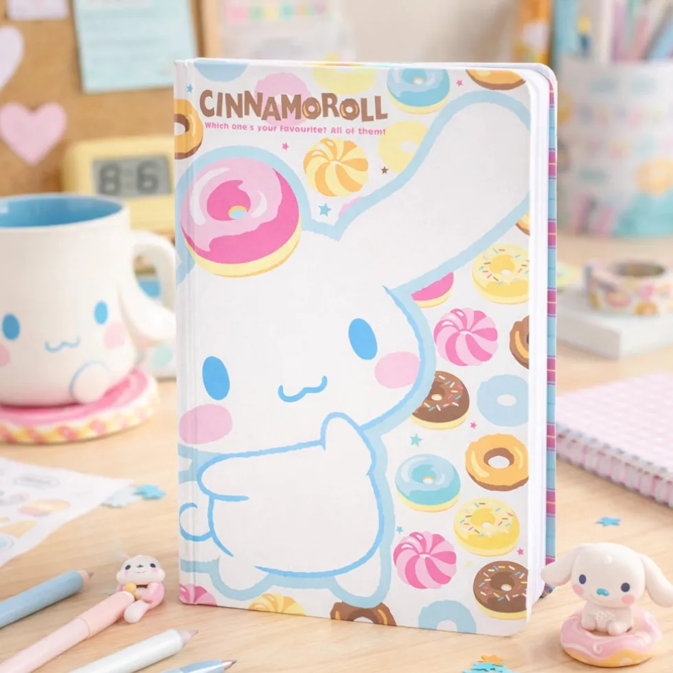 Sanrio Hello Kitty Cinnamoroll Muistikirja A5