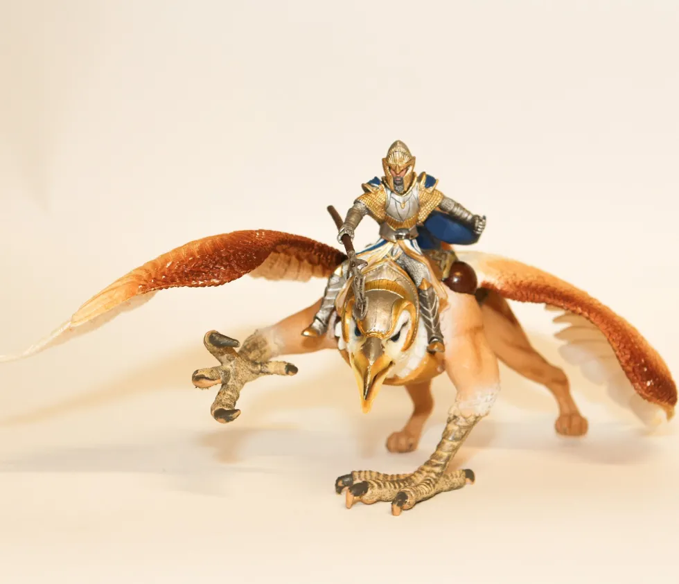 Schleich Aarnikotka ja ritari 70107 - Second Hand