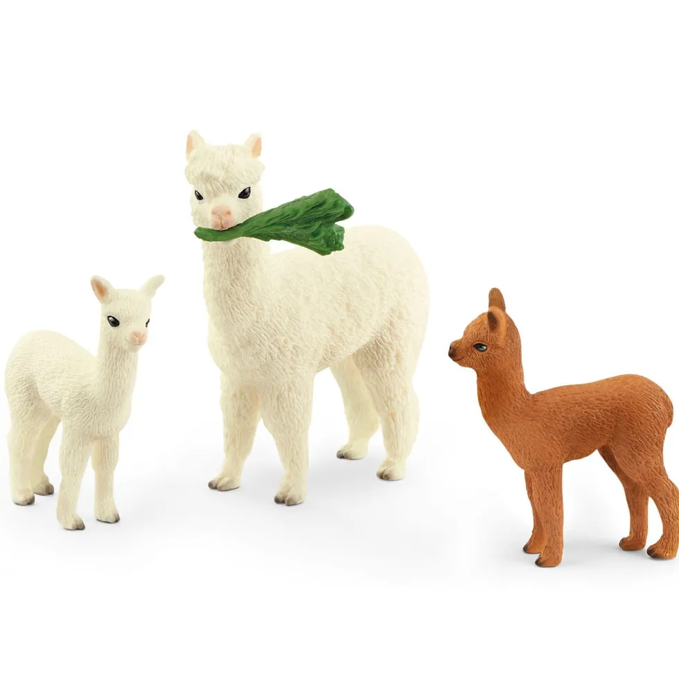 Schleich Alpakka ja poikaset 42544
