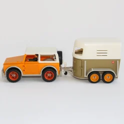 Schleich Auto, hevostraileri ja kuljettaja - Second Hand