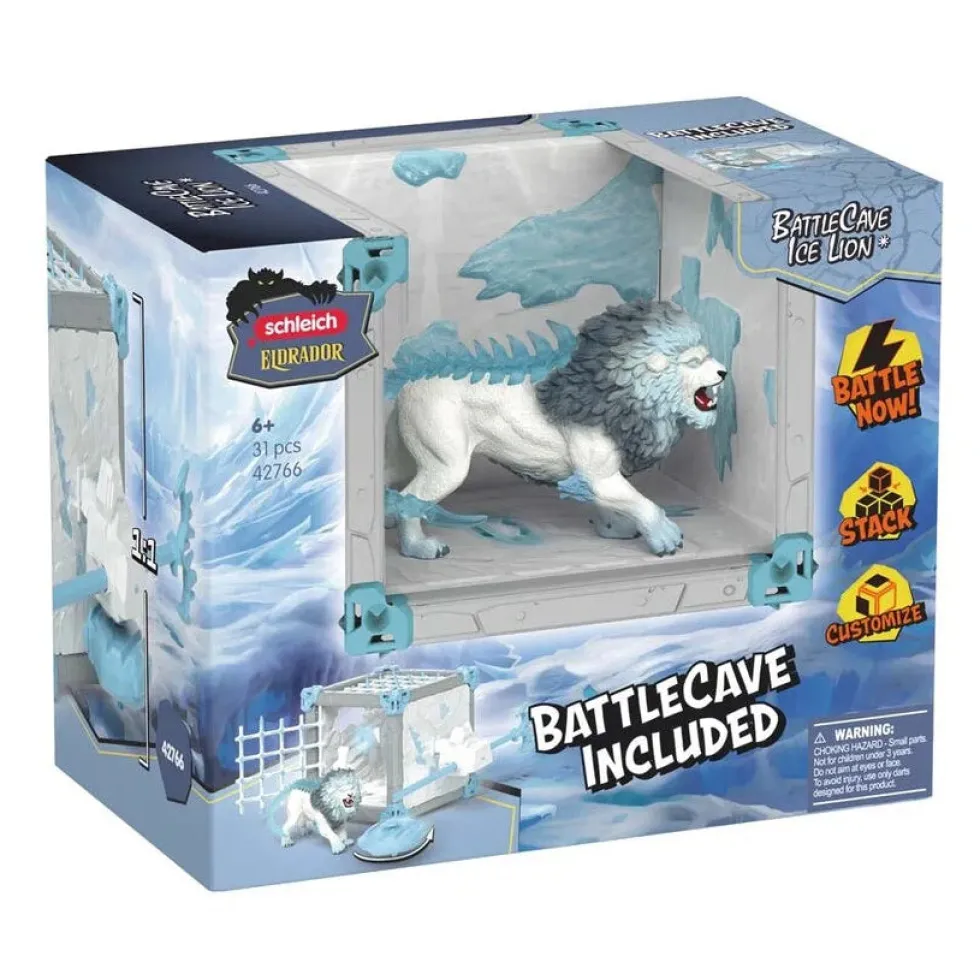 Schleich 42766 BattleCave Jää Leijona