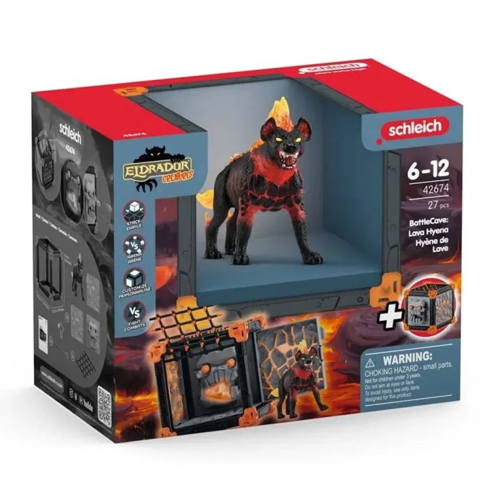 Schleich 42674 Battle Cave Laava Hyeena