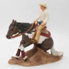 Schleich Cowboy ratsastaja ja hevonen 42036 - Second Hand