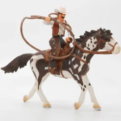 Schleich Cowboy ratsastaja ja hevonen 70303 - Second Hand