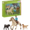 Schleich 42419 Cowgirl Lännenratsastus setti - Erikoiserä!