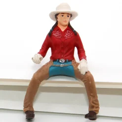Schleich Cowgirl ratsastaja Roosa - Second Hand