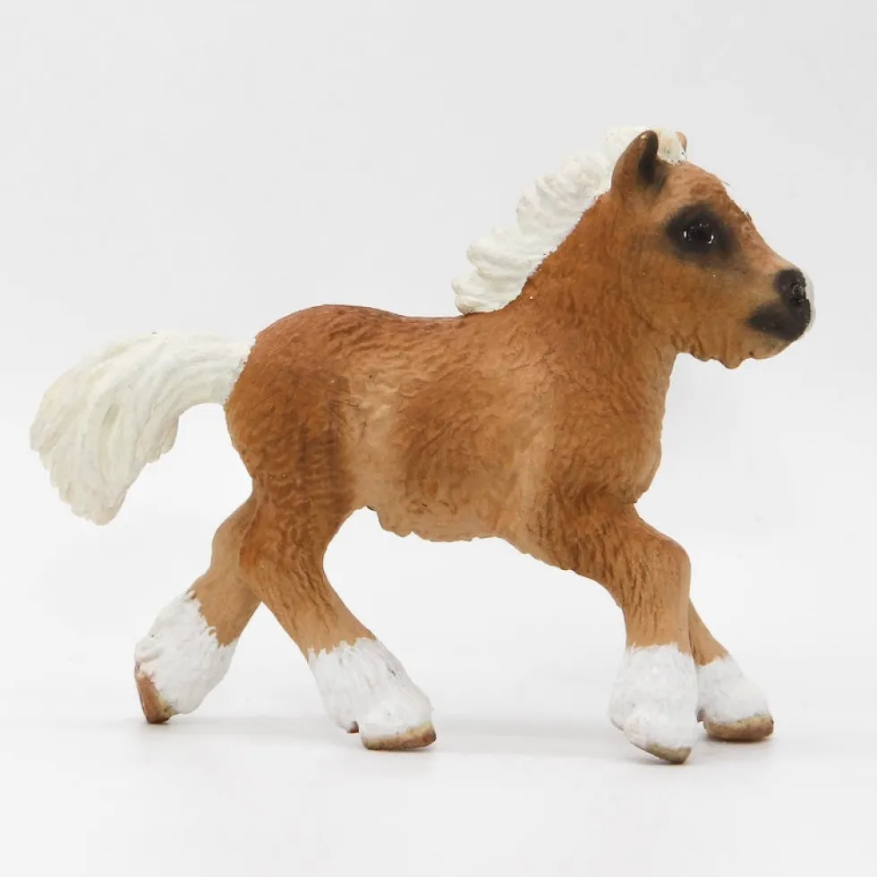 Schleich Custom maalattu Shetlannin poni varsa - Second Hand