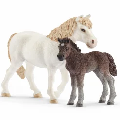 Schleich 42423 Dartmoor poni ja varsa