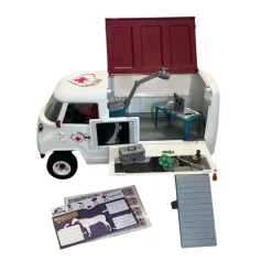 Schleich Eläinlääkäri auto ja tarvikkeet - Second Hand