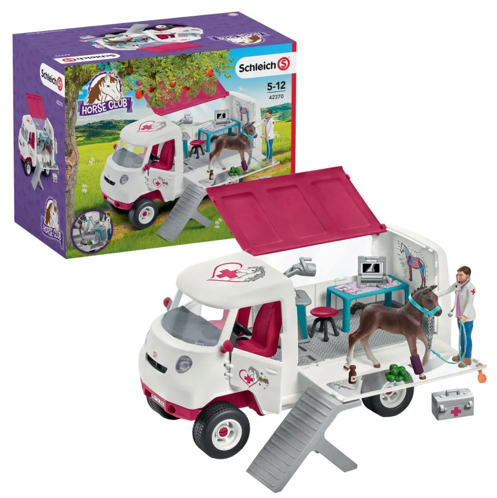 Schleich 42370 Eläinlääkäri ja tutkimusauto