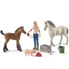 Schleich 42486 Eläinlääkärin vierailu tallilla