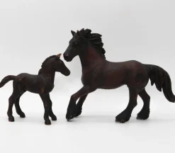 Schleich 13604 Friisiläinen hevonen ja 13622 varsa