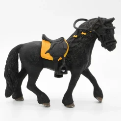 Schleich Friisiläinen hevonen, satula ja suitset - Second Hand